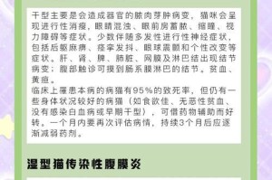 猫孢子丝菌病（了解猫孢子丝菌病的传染途径、症状和预防措施）