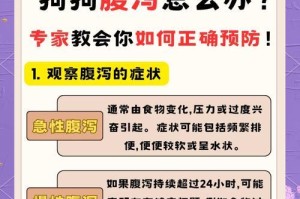 狗狗拉肚子的原因及治疗护理方法（探究狗狗拉肚子的原因，给出治疗护理方法）