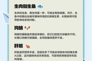 小猫千万别吃这些！（了解猫咪的禁食清单，守护它们的健康生活）