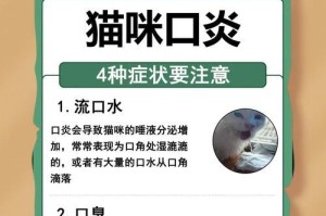 猫咪流口水可能是口炎问题，主人需做好四点保健康（探究猫咪流口水的原因和如何预防口炎）