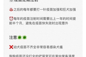 新买回家的狗应该在多久之后进行疫苗接种？（了解合适的疫苗接种时间来保护你的新宠物）