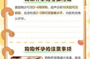 小狗怀宝宝的症状及处理方法（小狗怀宝宝常见症状解析与应对策略）